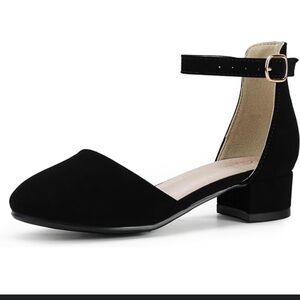 PANDANINJIA Girls Heels Dress Shoes